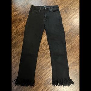 JUST BLACK Cropped Jeans Sz 25